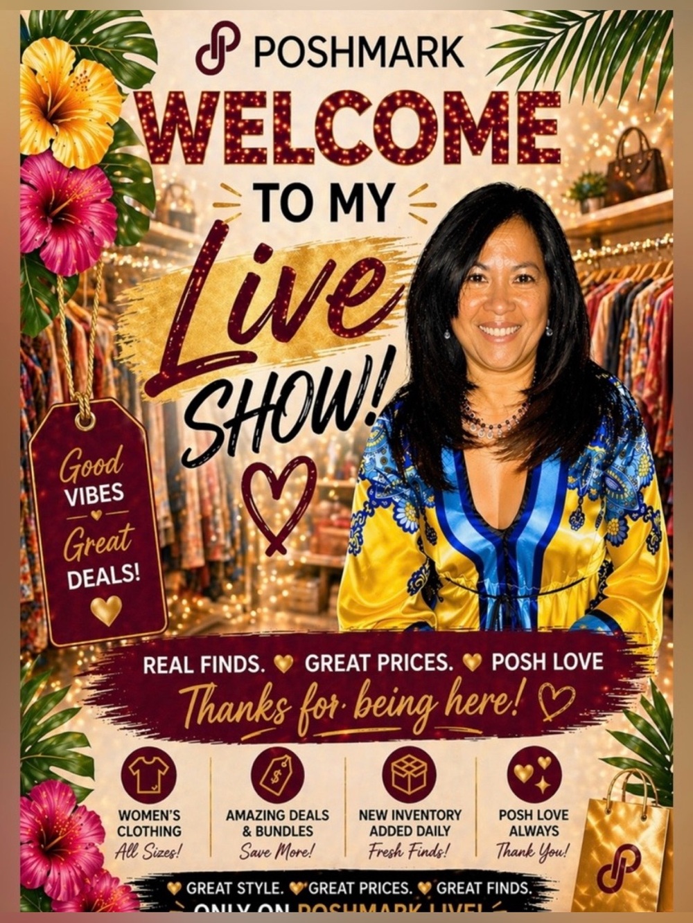 Welcome to my TAG list - to be notified when I go live